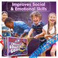 Emotional Rollercoaster | Anger Management Board Game For Kids & Families | Therapy Learning Resources | Anger Control Card Game | Emotion Board Games
