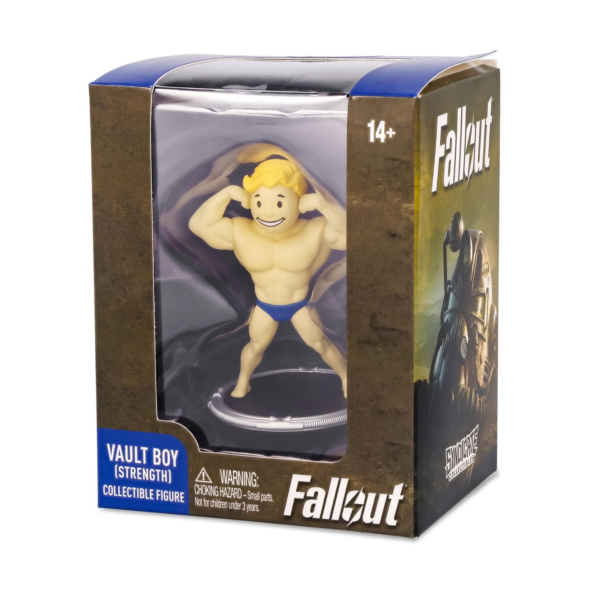 Syndicate Collectibles Fallout Vault Boy (Strength) 3-Inch Mini Figure