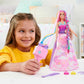 Barbie -Doll Magical Braided Hair Rainbow Hair Extensions Twist Tool Accessories JCW55