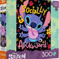 Ceaco - Disney Stitch Socially Awkward - 300 Large Piece Puzzle for Adults
