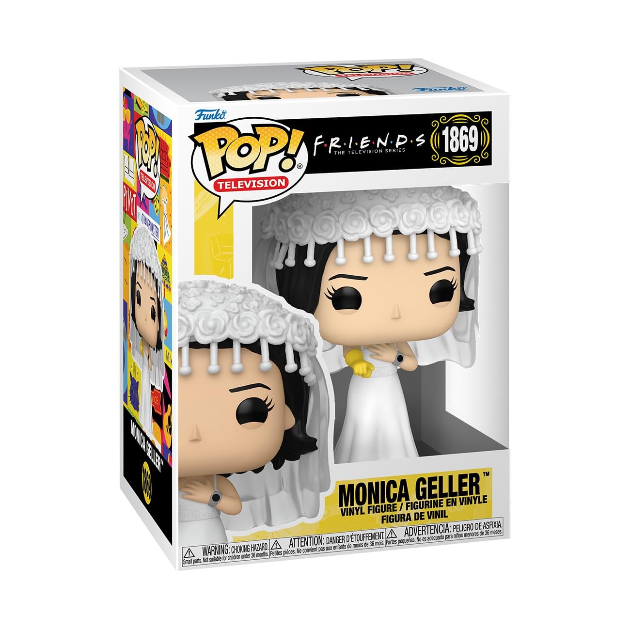 Funko Pop! TV: Friends - Monica Geller - Wedding Dress - Collectable Vinyl Figure - Gift Idea - Official Merchandise - Toys for Kids & Adults - TV
