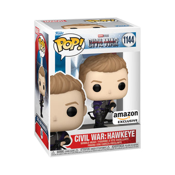 Funko Pop Marvel: Captain America: Civil War Build A Scene - Hawkeye Figure 2 of 12 - Amazon Exclusive - Collectable Vinyl Figure - Gift Idea