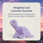 warmies Microwavable Stuffed Animals, Purple Long Neck Dinosaur - Heated Stuffed Animal Plushie for Warmth & Comfort - Soft Plush Toys