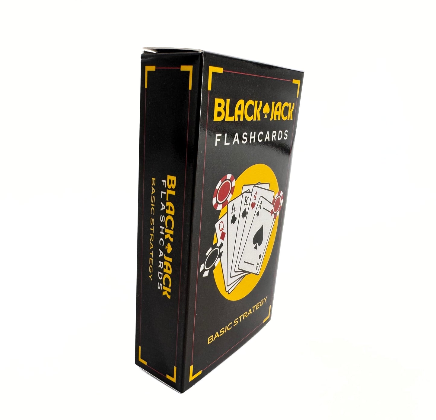 Blackjack Basic Strategy Flash Cards for Beginners - Learn How to Play & Win at Blackjack | Easy-to-Use Training Deck - Master Blackjack Strategy