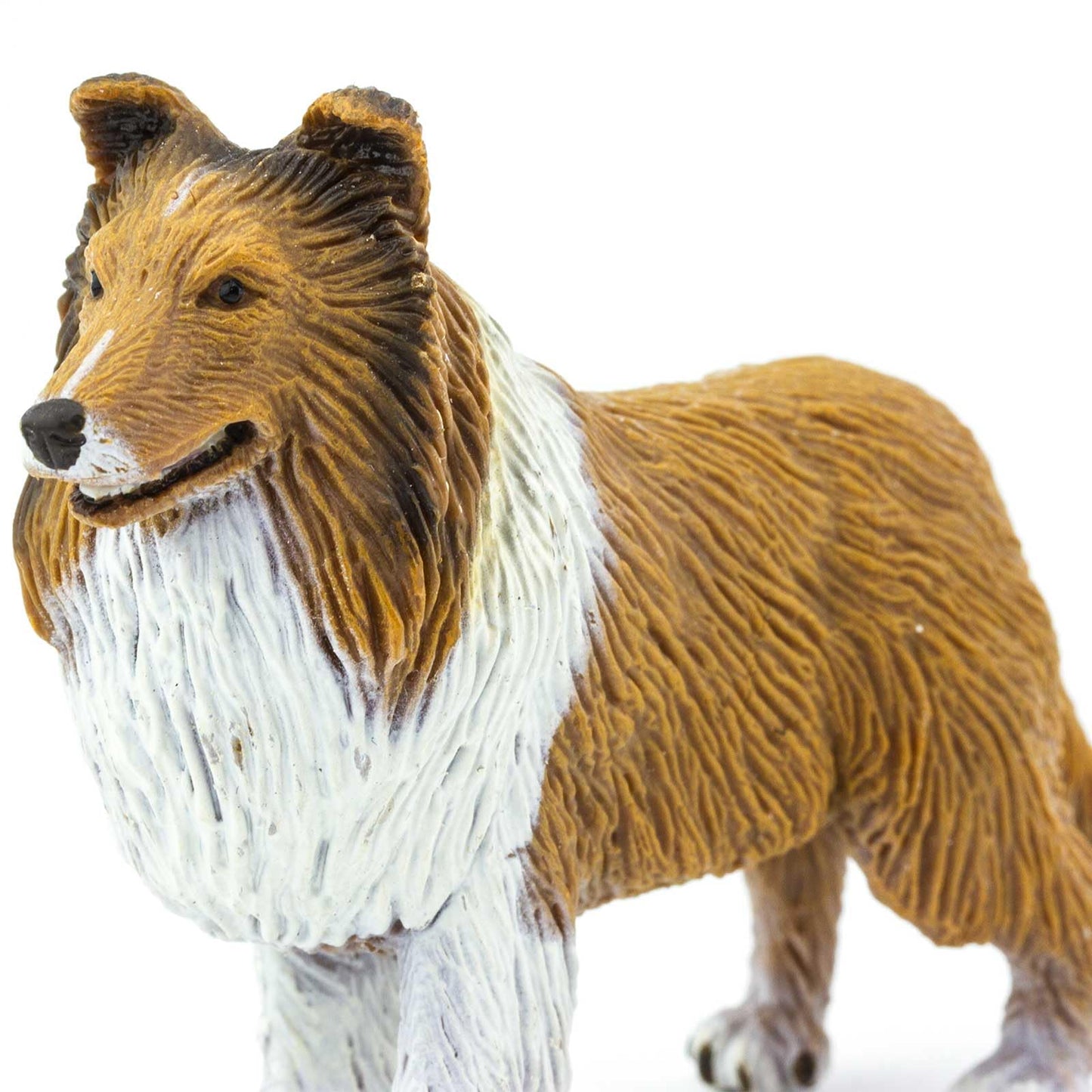 Safari Ltd. Collie Figurine - Lifelike 4" Dog Figure - Educational Toy for Boys, Girls, and Kids Ages 3+