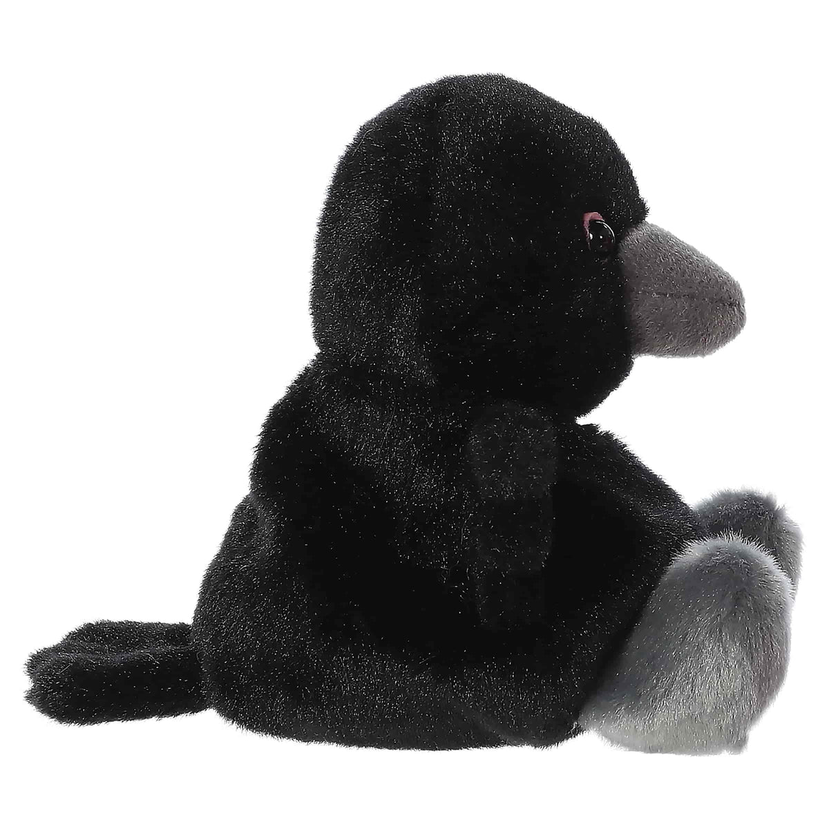 Aurora Palm Pals 4.5" Poe Raven Spooky Plush