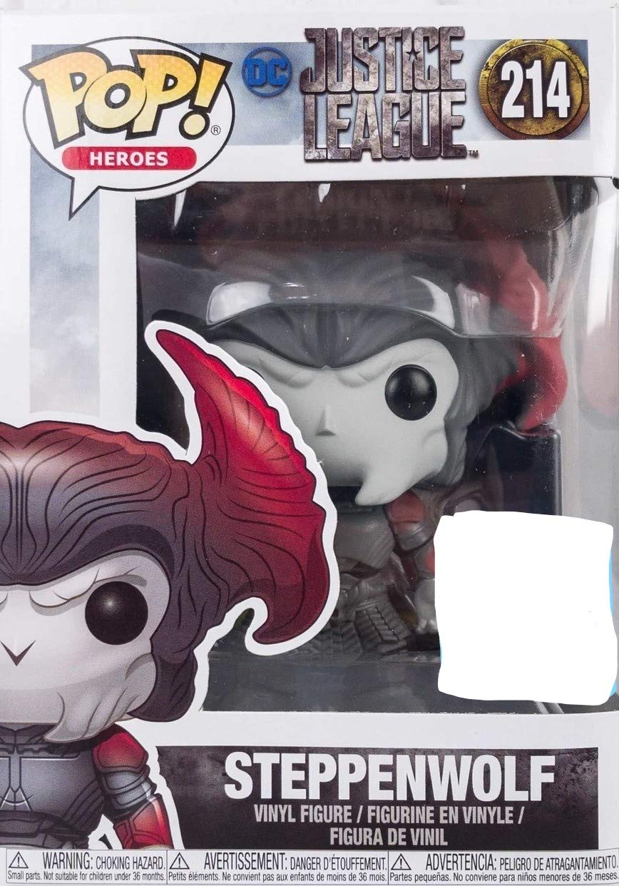 Funko POP! Movies: DC Justice League - Steppenwolf Legion of Collectors Exclusive #214 Vinyl Figure (Bundled with Pop Box Protector CASE)