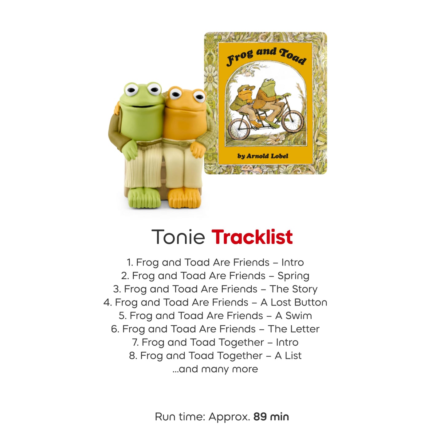 Tonies Frog and Toad Audio Toy Figurine