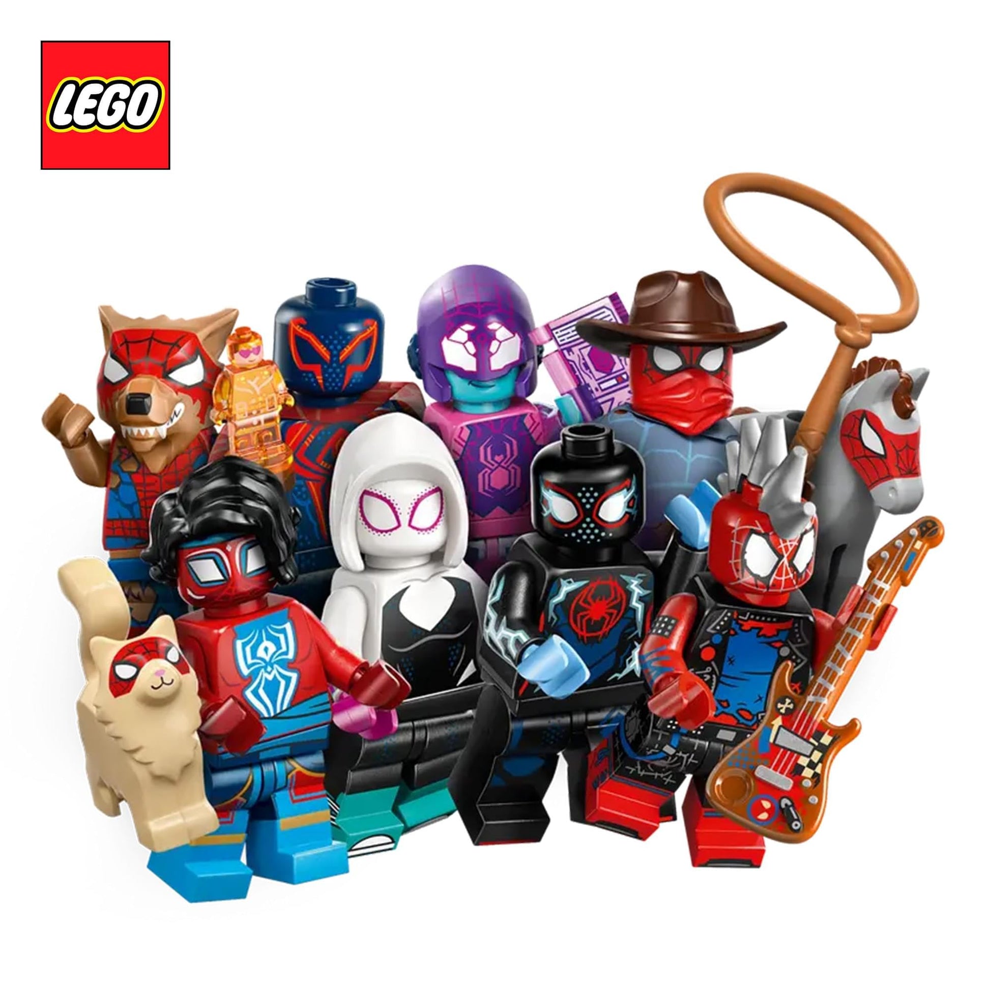 Marvel Lego 71050 Spider-Man Hobie Brown Spider Punk Minifigure