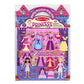 Melissa & Doug Princess: Puffy Sticker Play Set Bundle with 1 Theme Compatible M&D Scratch Fun Mini-Pad (09100)