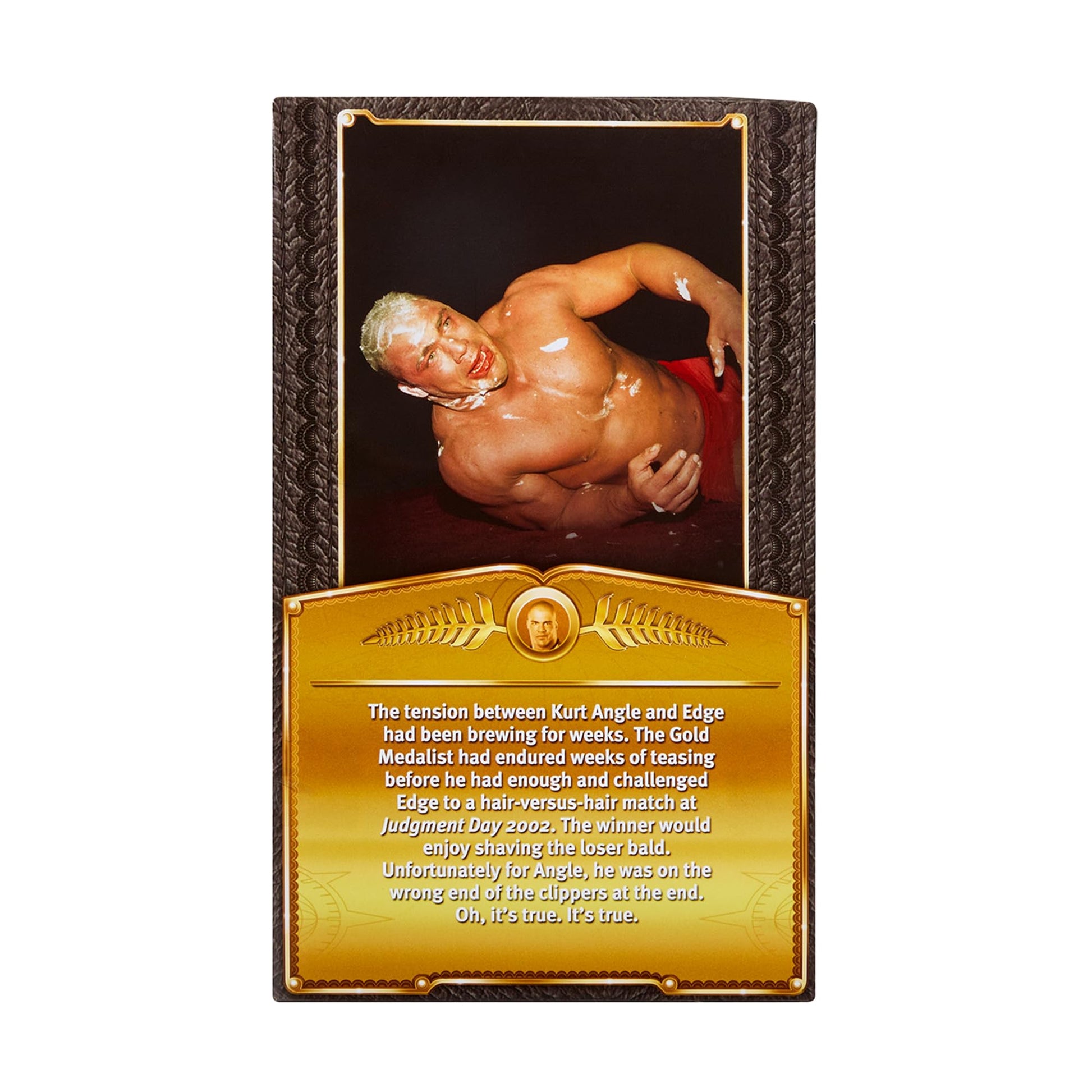 WWE Kurt Angle (with Wig) Defining Moments Ringside Exclusive