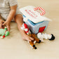 Baby Christmas Toy - My First Christmas Baby - Xmas Gift - 5-Piece Set with Rattle, Squeaker and Crinkle Plush Toys, Sensory Toy for Babies, Toddlers