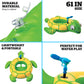 Turtle Water Blaster Ride-On Inflatable, Pool-Fed Spray Cannon, Large Splash Toy for Swimming Play, Summer Outdoor Fun for Kids, Backyard Adventure