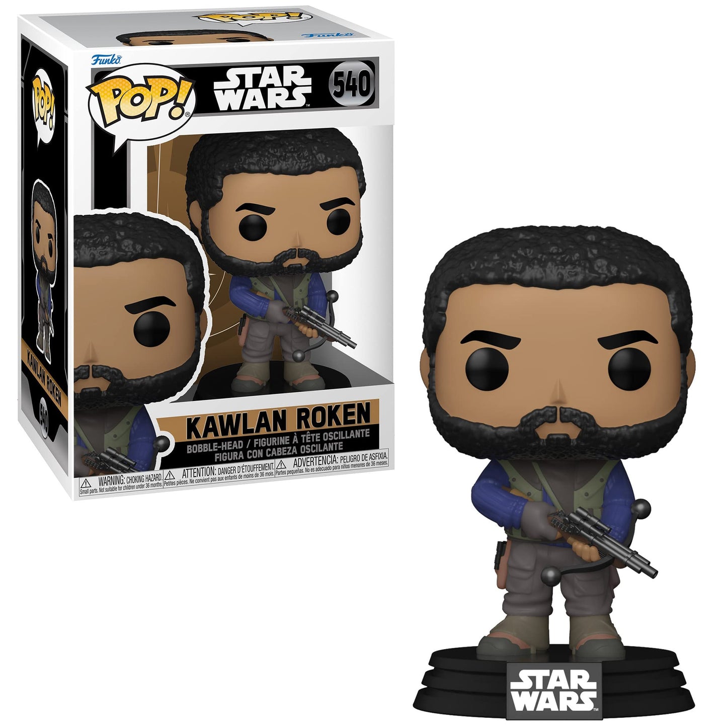 Funko POP! Star Wars- OBI-Wan Kenobi Collectors Set: OBI-Wan Kenobi Darth Vader Tala Durith Kawlan Roken and Reva