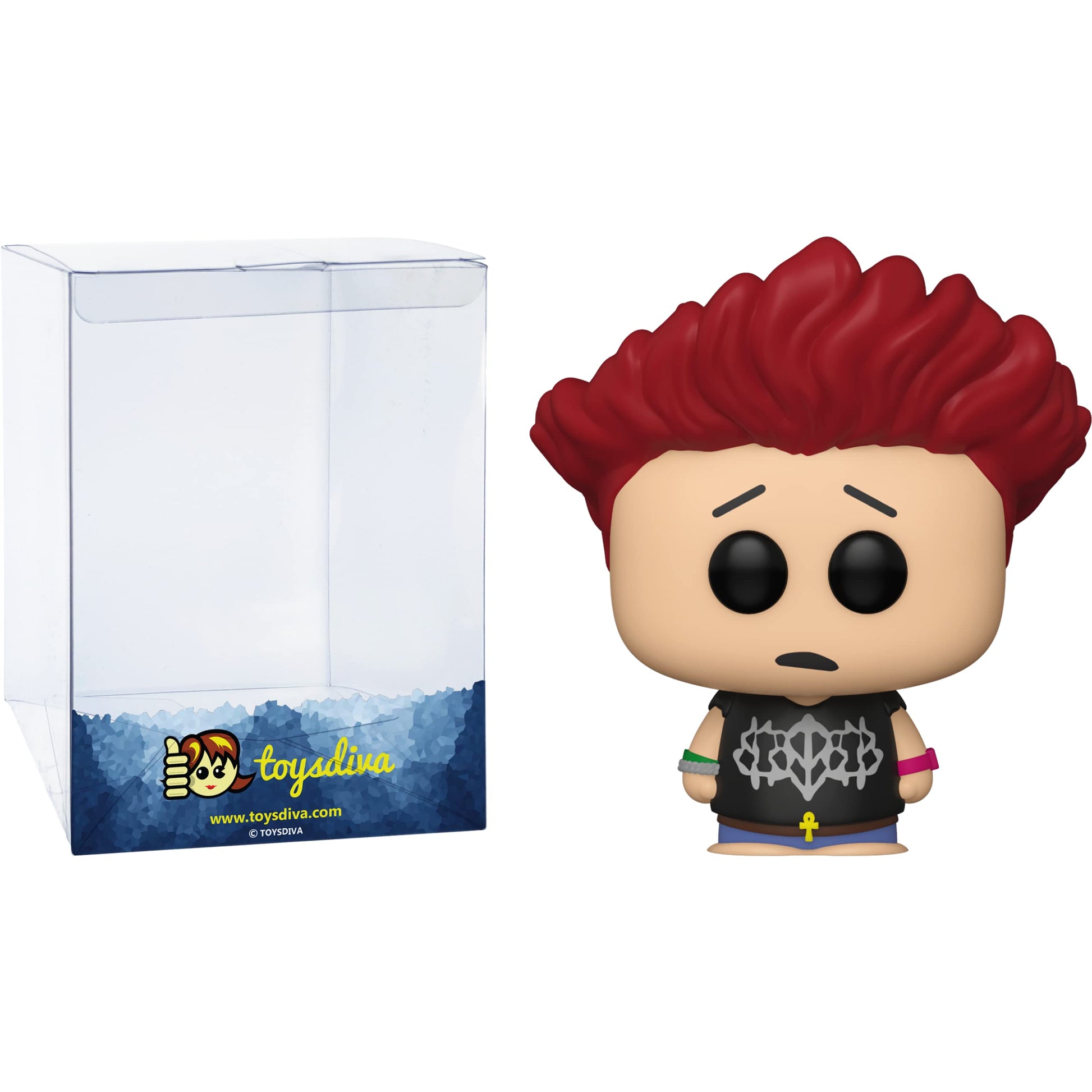 Funko Kyle: P o p ! Vinyl Figurine Bundle with 1 Compatible 'ToysDiva' Graphic Protector (024-51635 - B)