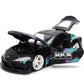 Jada 2020 Toyota GR Supra HKS, Black/Green Toys 37023-1/24 Scale Diecast Model Car