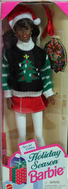 Barbie 15583 1996 Holiday Season African American Doll
