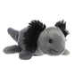 Aurora Shoulderkins 6.5" Ebon Black Axolotl Adorable Stuffed Animal