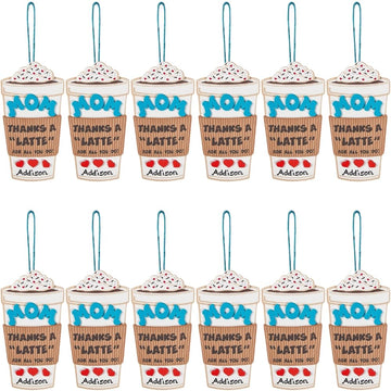 Mom Thanks A Latte Foam Sign Craft Kit - 12 - Crafts for Kids and Fun Home Activities
