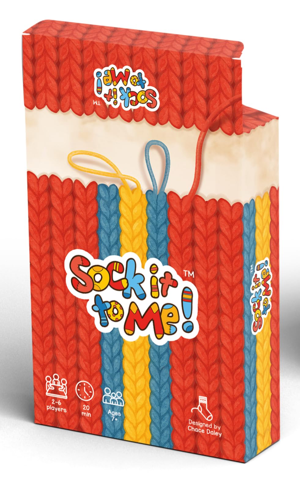 Gusher Games Sock it to Me! Card Game, 2-6 Players, Ages 7+