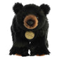 Aurora® Adorable Miyoni® Tots Black Bear Cub Stuffed Animal - Lifelike Details Make a Cherished Companion - Perfect for Decorating Bedrooms or