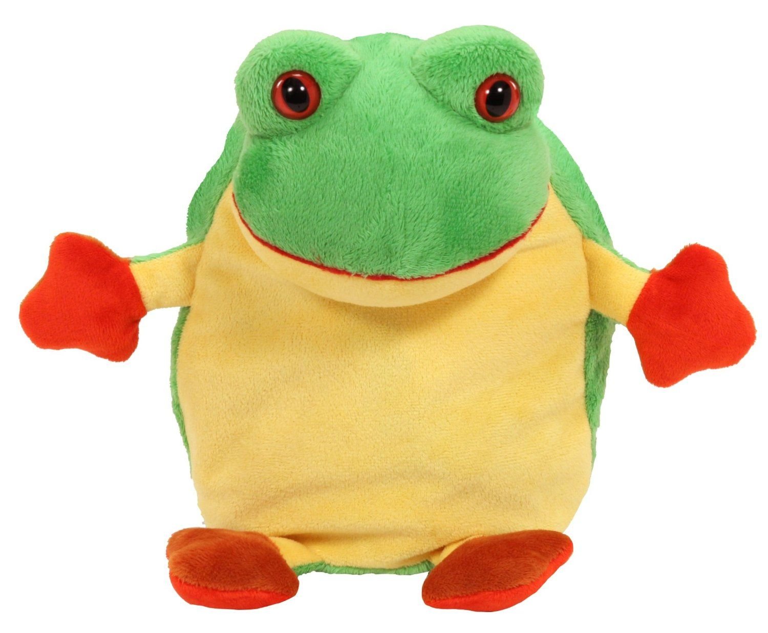 Pop Out Pets Rain Forest, Reversible Plush Toy, Get 3 Stuffed Animals in One - Parrot, Frog & Monkey, 8 in.