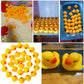 DZTIAN Mini Rubber Duck Set Yellow 12-Pieces Float & Squeak Mini Rubber Duck Baby Bath Ducky Sound ShowerToys for Kids Celebrate The Joy