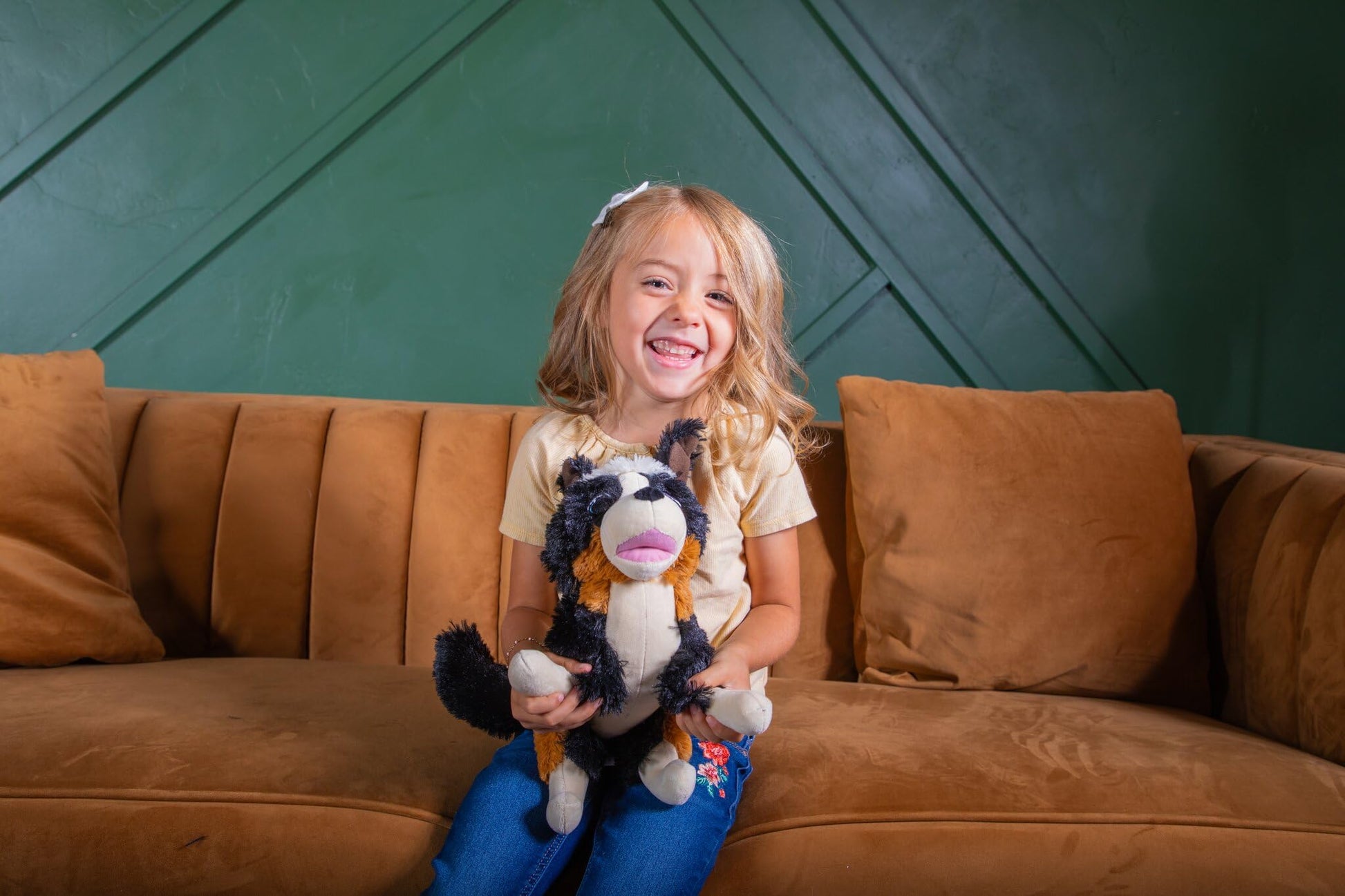 ANGEL STUDIOS | The Wingfeather Saga | Nugget Plushie | Cute Soft Dog Stuffed Animal | Poly-Fill Plush Toy | 10 Inches Self Standing