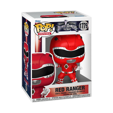Funko Pop! Movies: Mighty Morphin Power Rangers: The Movie - Red Ranger - Power Rangers Movie - Collectable Vinyl Figure - Gift Idea - Official