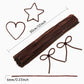EBOOT 100 Pieces Pipe Cleaners Chenille Stem for Arts and Crafts, 6 x 300 mm (Brown)