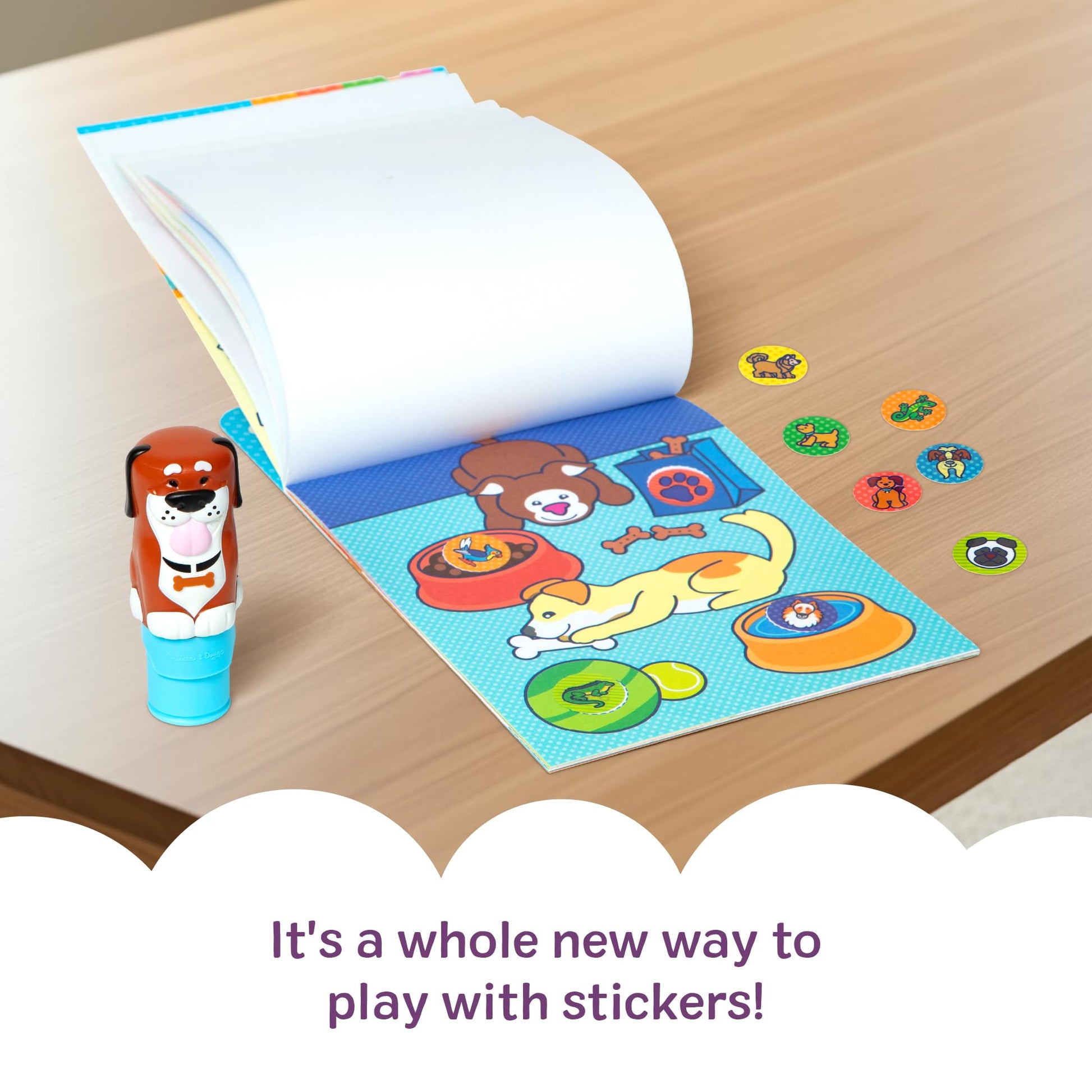 Melissa & Doug Sticker Wow! Dog Stamper and Activity Pad