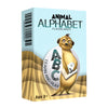 Animal Alphabet Flash Cards for Kids - ABC Learning Cards with Artist-Illustrated Animals, Word Clouds, Hidden Objects, and Positive Words - Large