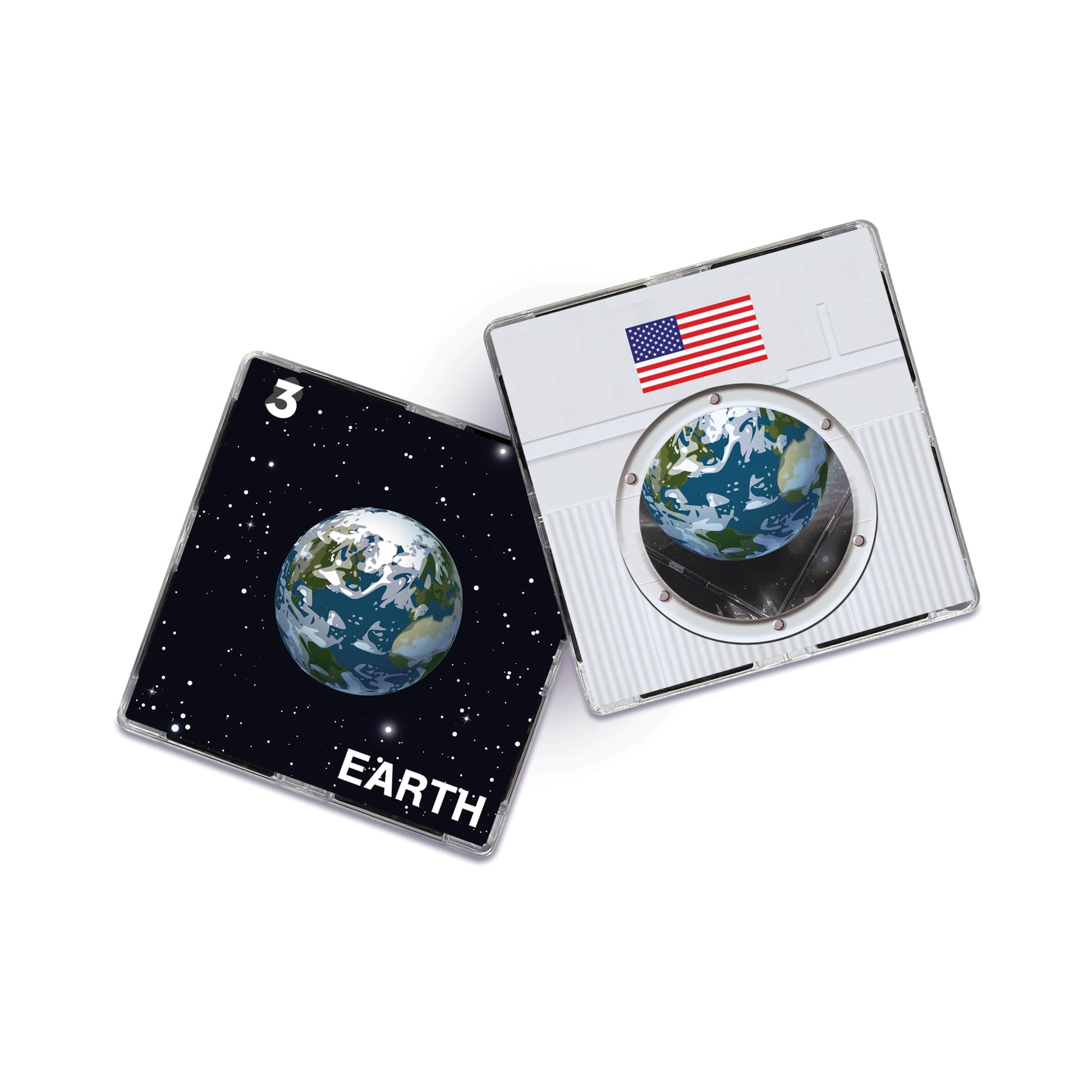 CreateOn NASA Rocketship Magnetic Tile Set, Building Set for Kids, Magnetic Building Toys for Kids, STEM Toys for Boys and Girls Ages 3 and Up
