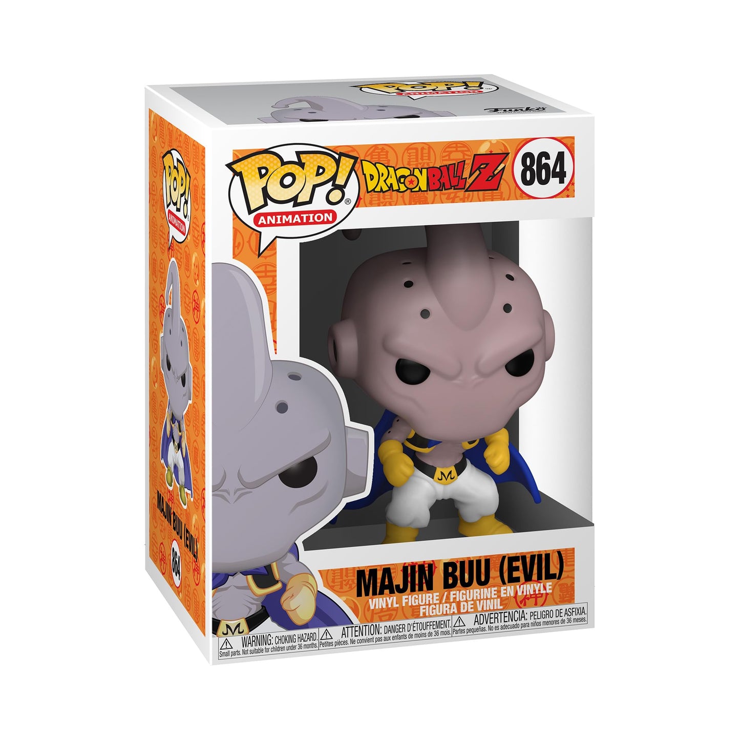 Funko Pop! Animation: Dragonball Z - Evil Buu, Multicolor, 3.75 inches (48610)