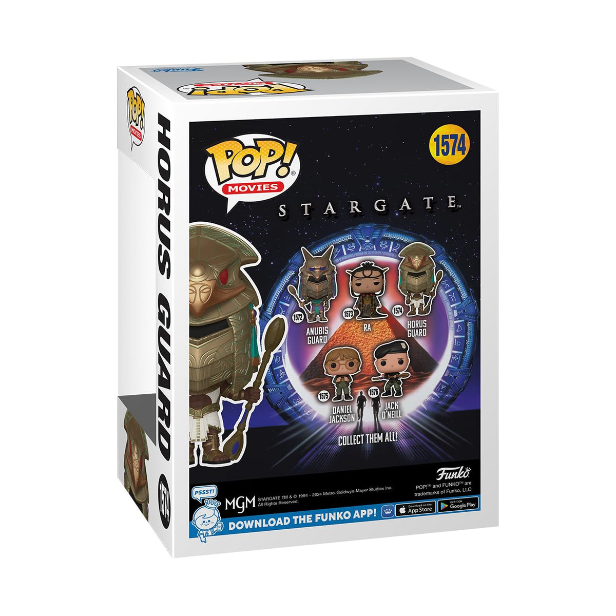 Funko POP! Movies: Stargate - Horus Soldier Guard (Metallic)