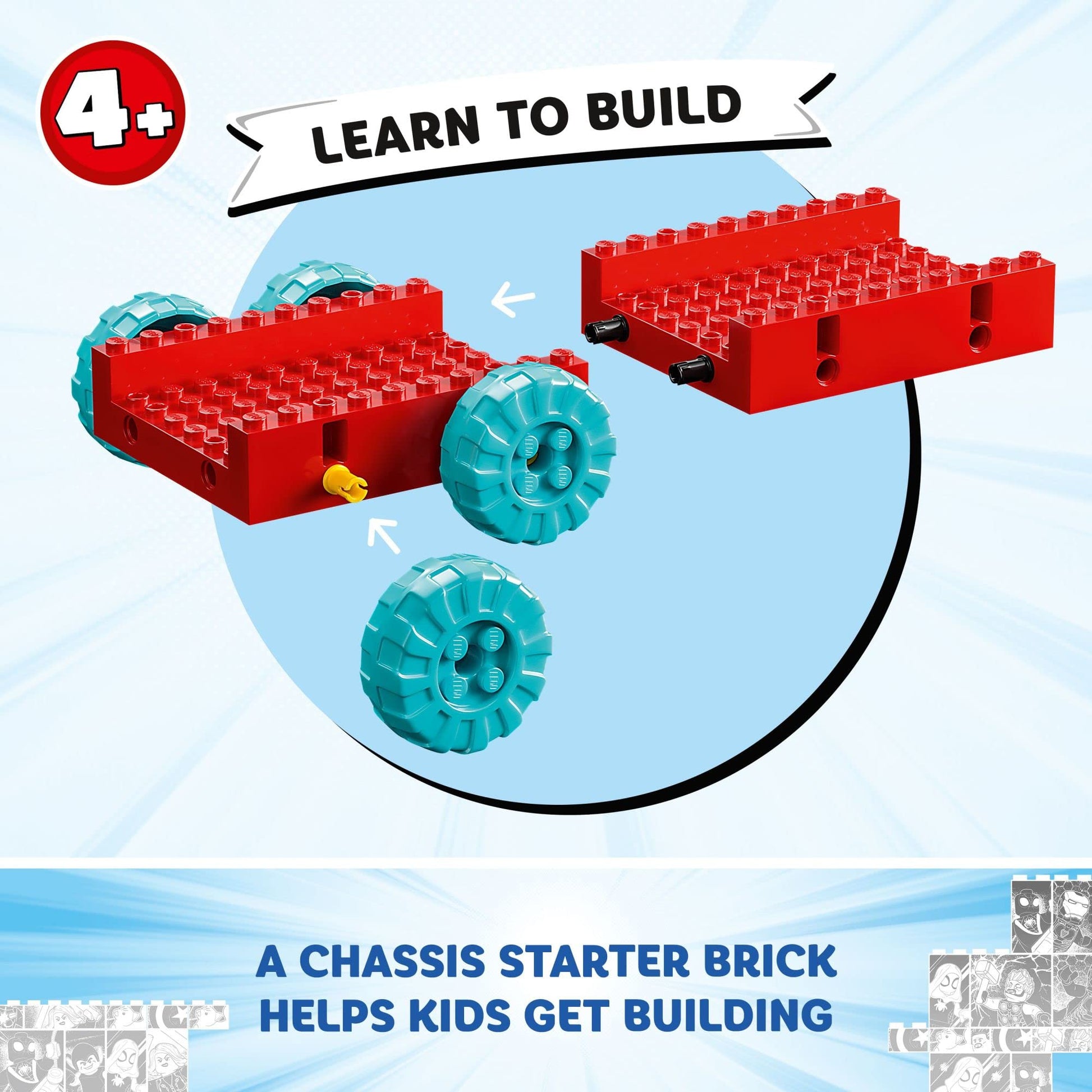 LEGO Marvel Team Spidey's Mobile Headquarters 10791 Building Set - Featuring Miles Morales and Black Panther Minifigures, Spidey and His Amazing