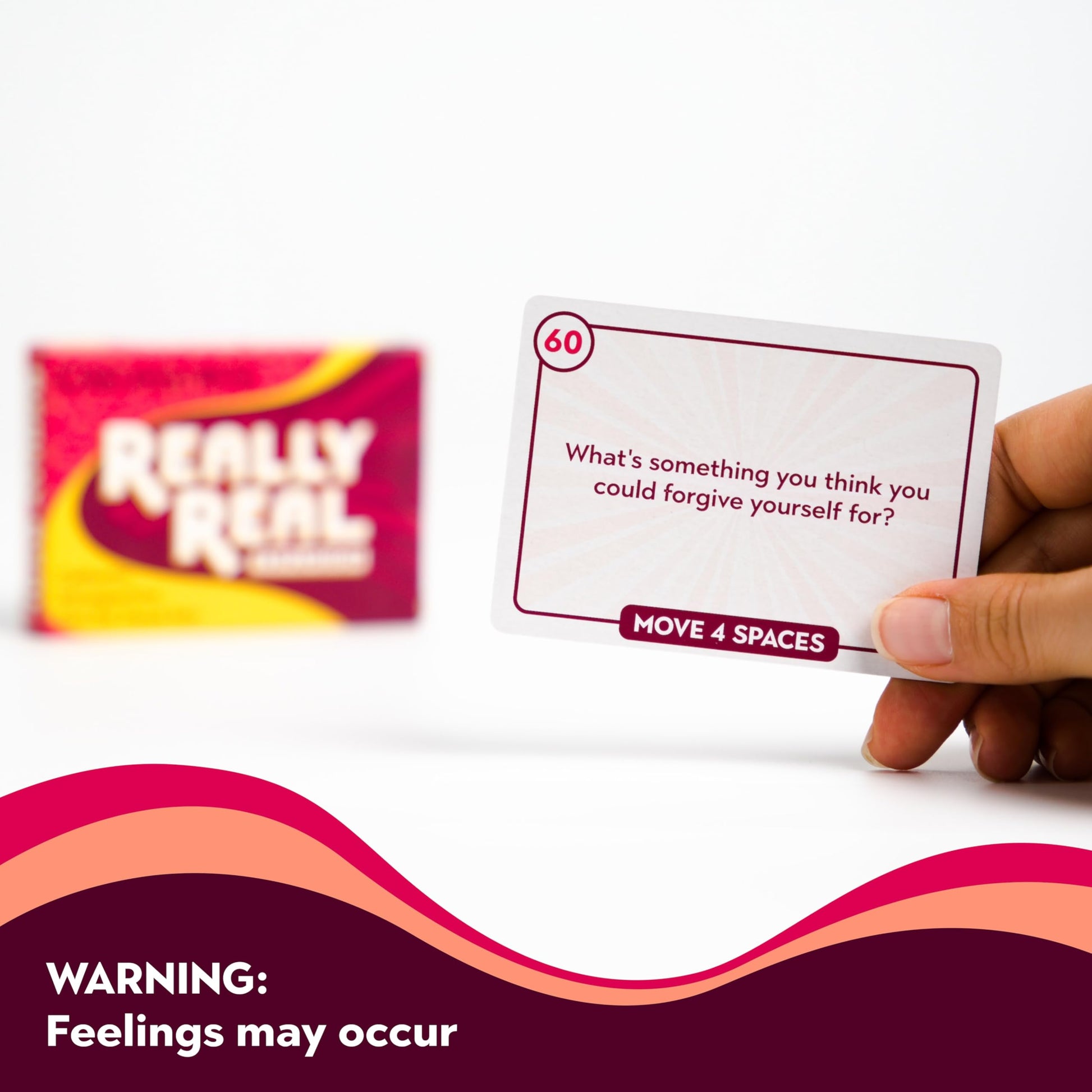 Cozy Juicy Real Game REALLY REAL EDITION - 54 Deeper Conversation Cards for Adult Friends & Couples, Dare to Ask Questions Tell Tales & Go Deep, Get