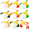 Hiawbon 8 Pcs Balancing Bird Balance Bird for Finger