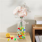 XXUOD 60 PCS Glass Marbles, Bulk Marbles for Marble Games Vase Fillers DIY and Home Decoration