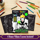 Disney Villains Coloring and Activity Book Set with Stickers