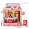 Wowood DIY Mini House Building Miniature Kit Milkbox, Miniverse Lifestyle Bookshelf Decoration, Cute Craft Kits for Women or Girls 14+, Kawaii Gifts