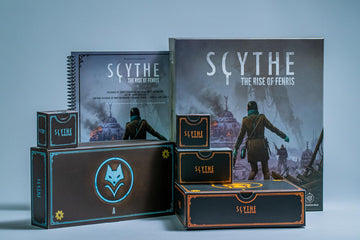 Stonemaier Games: Scythe: The Rise of Fenris by Ryan Lopez DeVinaspre & Jamey Stegmaier | 8 Episode Scythe Campaign and 11 Modules, Including