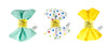 Baby Paper Original Crinkle Sensory Toy | Mint, Polka Dot, Yellow 3-Pack | Bright Colors, Washable, and Non-Toxic Crinkle Paper for Babies | Perfect