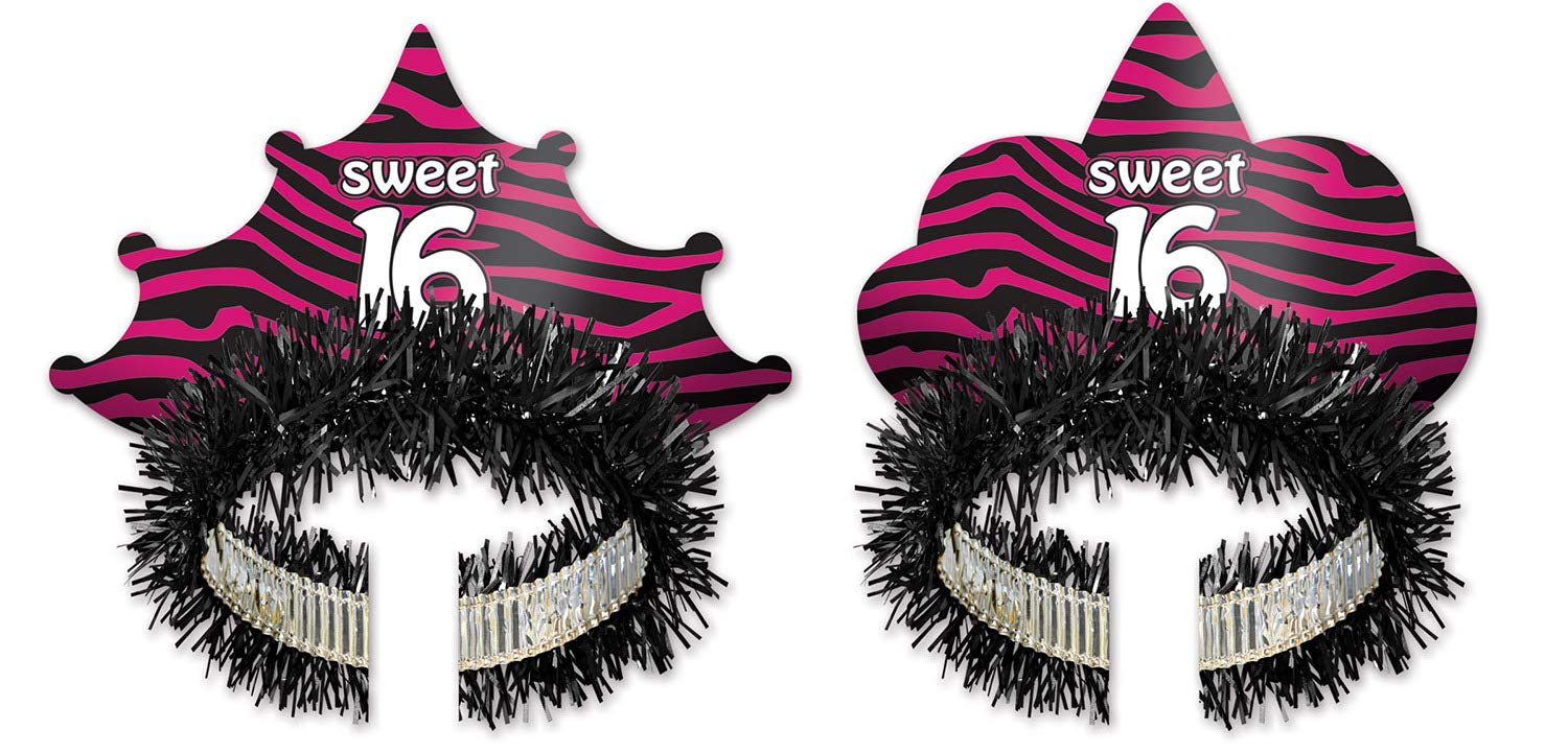 Beistle 66088 Sweet 16 Tiaras