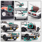 BDTCTK 1/24 AE86 Initial D Model Car Big Toy Car, Zinc Alloy Pull Back Toy Car with Sound and Light for Kids Boy Girl Gift (Black)