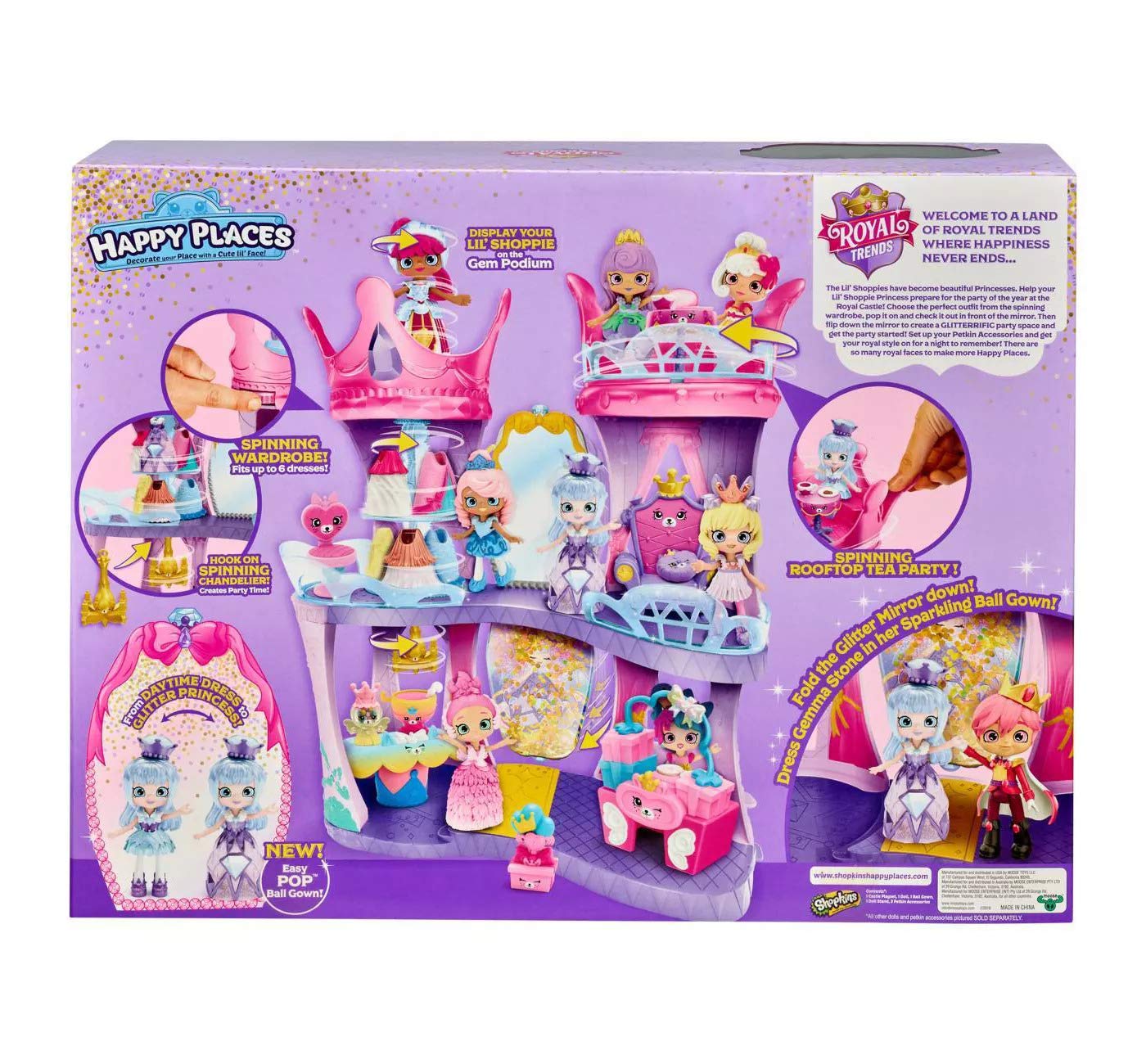 Shopkins Happy Places S7 Royal Castle Playset
