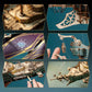 Keetopteep 3D Wooden Puzzles for Adults, DIY Fantasy Spaceship Wooden Puzzle Model Building Kits, 420pcs 3D Puzzles Model Educational Brain Teaser DIY