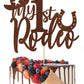 Crseniny My 1st Rodeo Cake Topper, First Birthday Cake topper