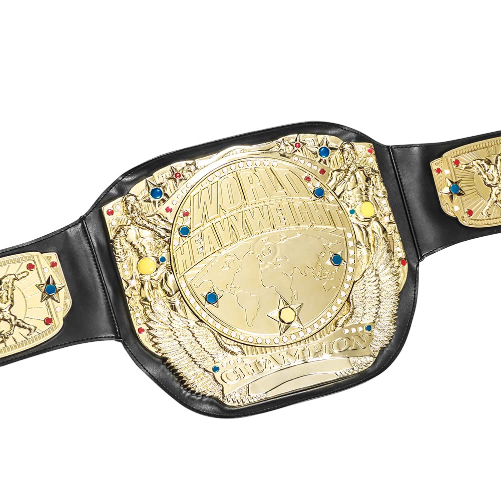Spinning Wrestling Championship Toy Belt with Four Center Plates