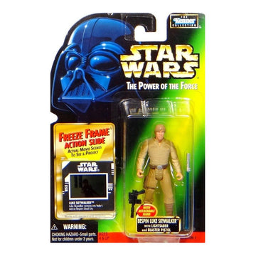 Star Wars, The Power of the Force Freeze Frame, Bespin Luke Skywalker Action Figure, 3.75 Inches